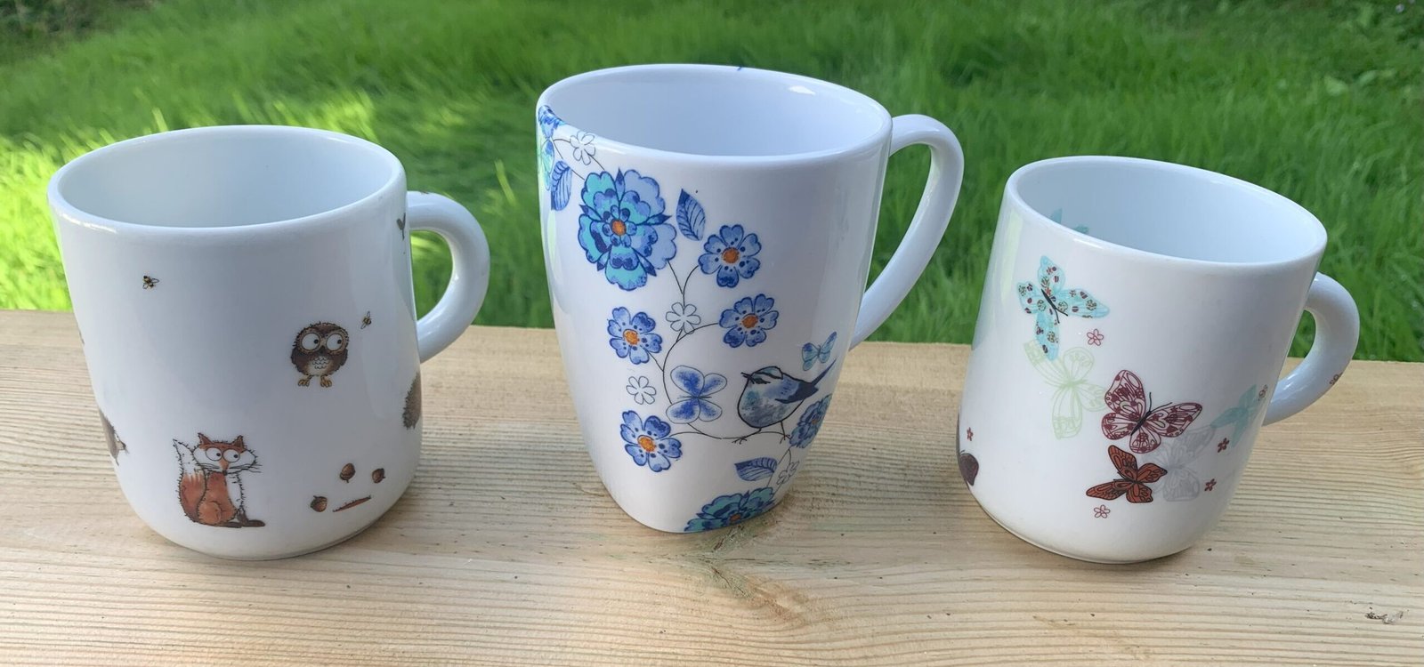 mugs for pottery transfers